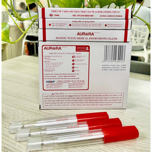 Nhiệt kế đo thân nhiệt thủy ngân Aurora CRW-23