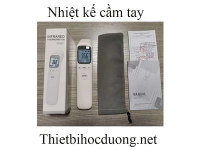 Nhiệt kế đo trán cầm tay tiện dụng