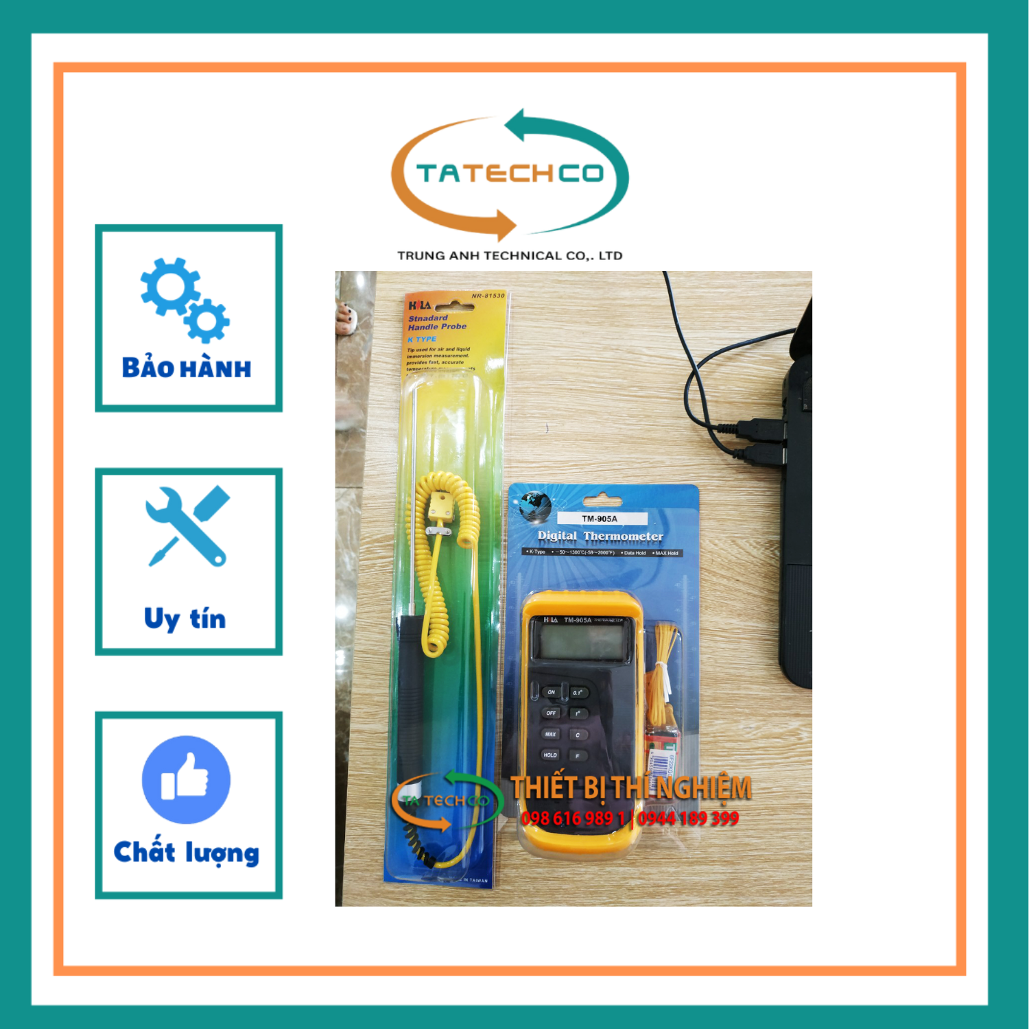 NHIỆT KẾ HIỆN SỐ TM 905A