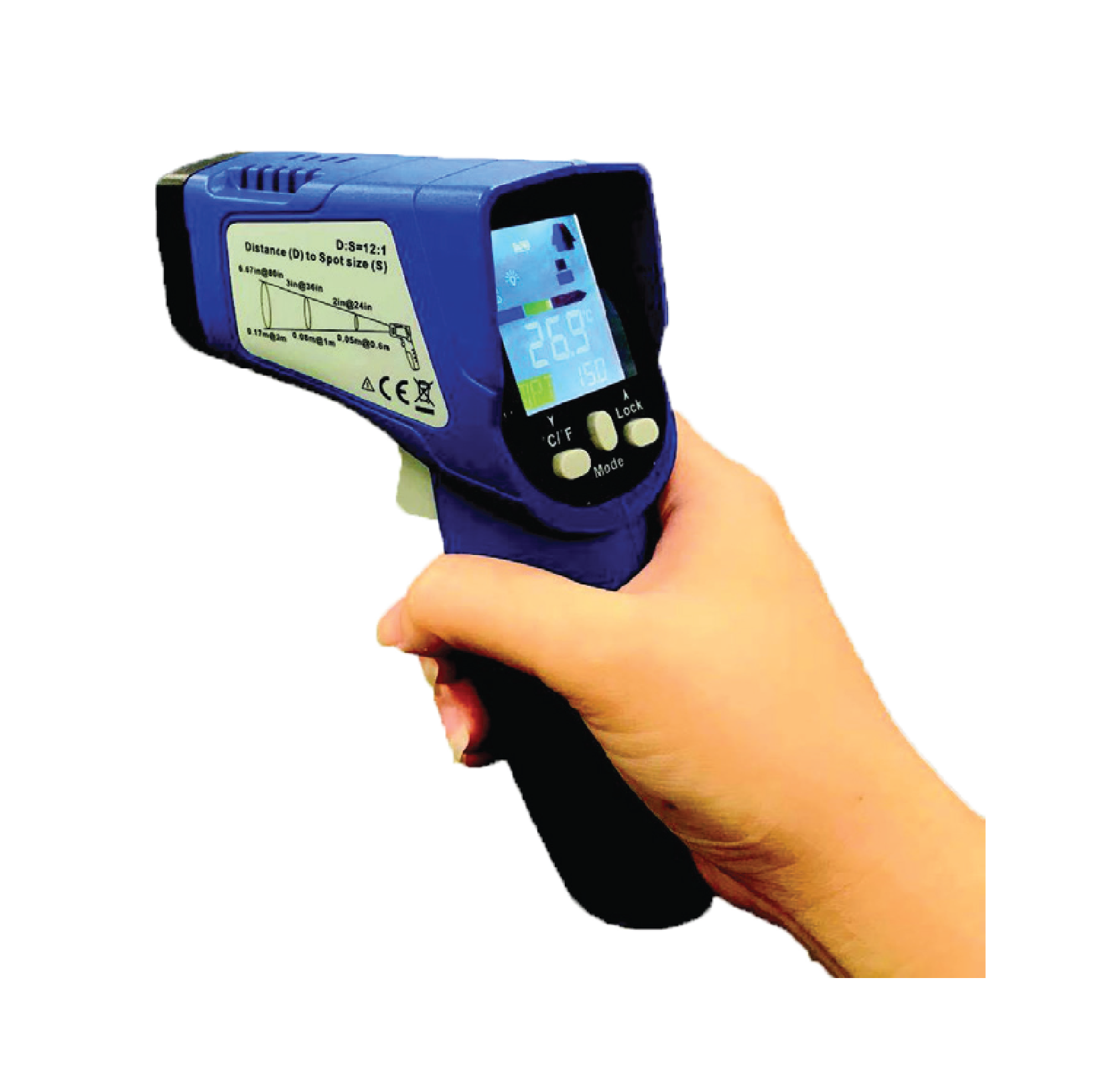 Nhiệt kế hồng ngoại đa chức năng BG52, nhiệt kế điện tử, máy đo nhiệt độ hồng noại
