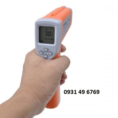 Súng đo nhiệt độ từ xa 1100 độ có 2 tia laser DT8011H