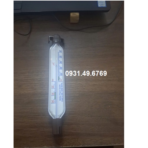 NHIỆT KẾ THỦY NGÂN DÙNG TRONG BẢO QUẢN VẮC XIN 104614.030 MOLLER