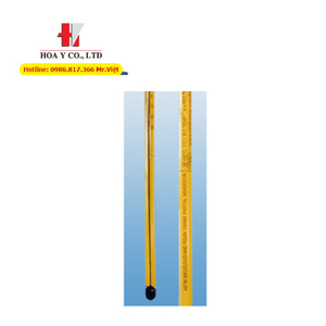 Nhiệt kế thủy tinh -1...101oC, chia 0,1oC, dài 610mm
