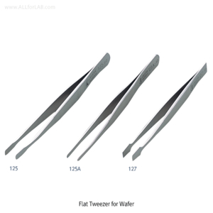 Nhíp gắp mẫu bán dẫn (flat tweezer for water), SA, LMS, 125