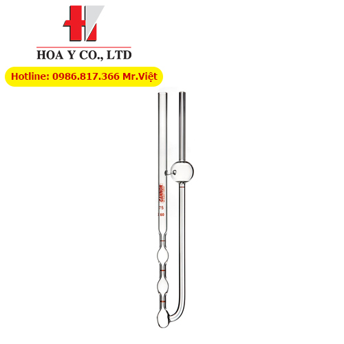 Nhớt kế mao quản thủy tinh chảy ngược Cannon-Fenske Opaque