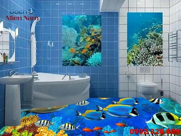 những mẫu gạch 3D đẹp năm 2019