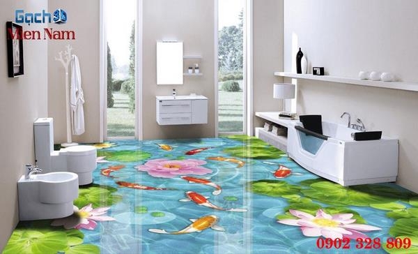 những mẫu gạch 3D đẹp năm 2019