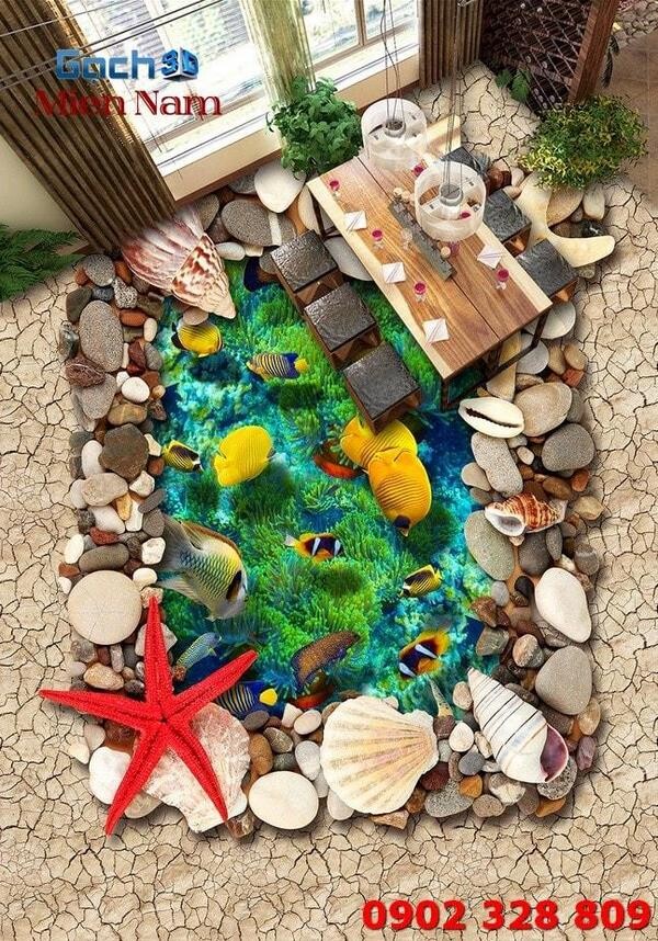 những mẫu gạch 3D đẹp năm 2019