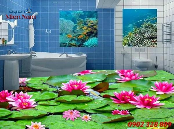 những mẫu gạch 3D đẹp năm 2019