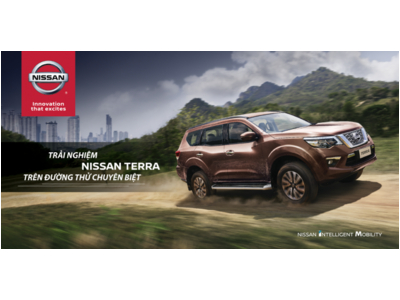 Nissan Việt Nam tổ chức chương trình trải nghiệm mẫu xe Nissan Terra hoàn toàn mới với tên gọi: “Chuyển động thông minh cùng Nissan Terra”
