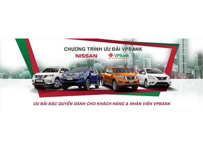 Nissan Việt Nam triển khai “Chương trình ưu đãi VP Bank”