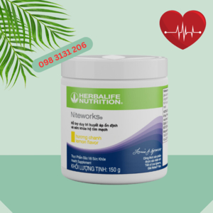 Niteworks herbalife hỗ trợ tim mạch huyết áp - giải Noben 1998