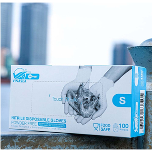 Găng tay Nitrile không bột Vinasea 4.8 gr