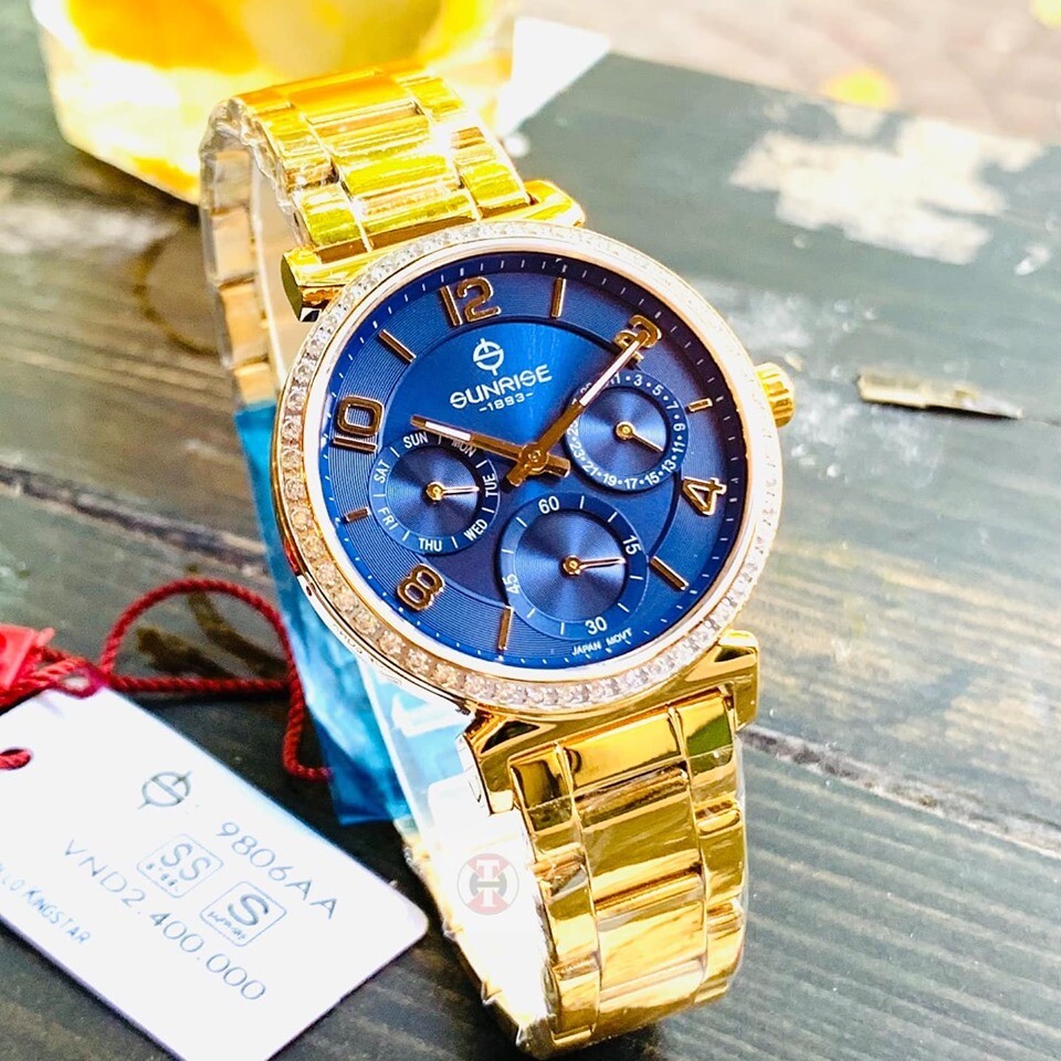 ĐỒNG HỒ SUNRISE NỮ 9806AA CHÍNH HÃNG