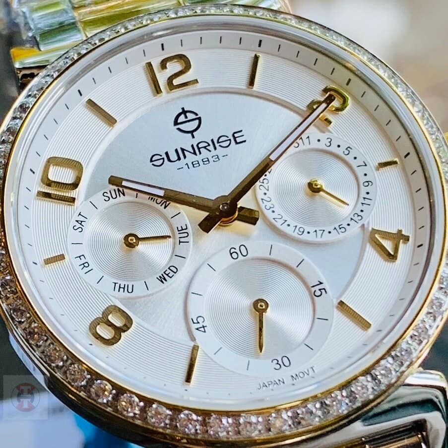 Đồng hồ nữ sunrise 9806aa - skt chính hãng