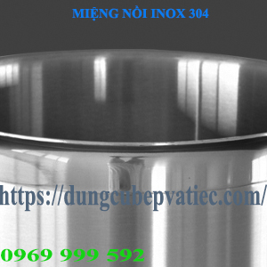 NỒI INOX 304 - 03 ĐÁY - NHIỀU DUNG TÍCH - THÍCH HỢP TRÊN MỌI LOẠI BẾP