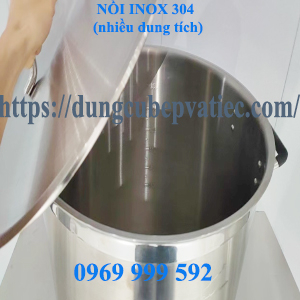 NỒI INOX 304 - 03 ĐÁY - NHIỀU DUNG TÍCH - THÍCH HỢP TRÊN MỌI LOẠI BẾP