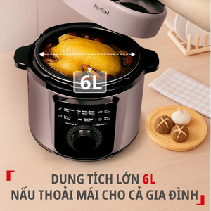 Nồi áp suất đa năng Tefal CY2116P1- 6L