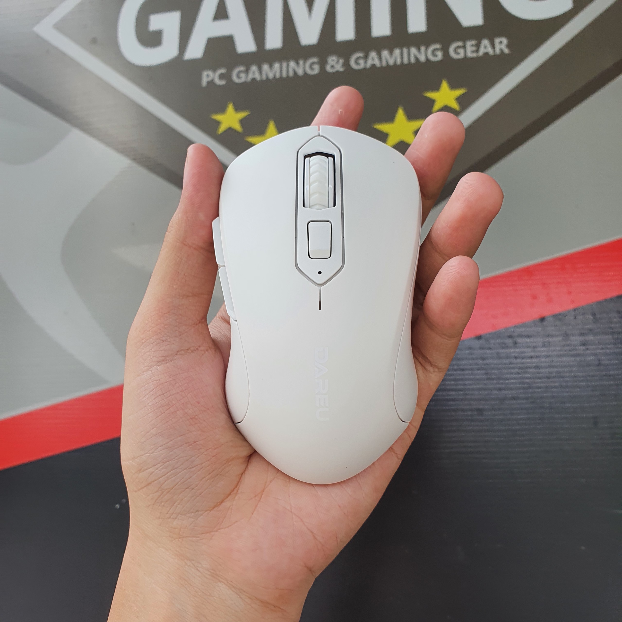 Mouse Không Dây DAREU LM115G ( Trắng )