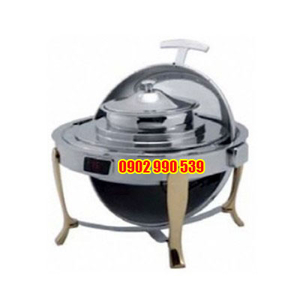NỒI BUFFET TRÒN CHÂN VÀNG ( NẮP PC) DÙNG ĐIỆN