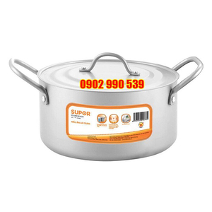 Nồi canh hợp kim nhôm oxy hóa mềm Healthy