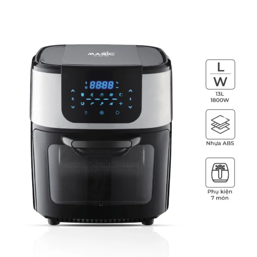 Nồi Chiên Không Dầu Kết Hợp Nướng Magic Eco M13