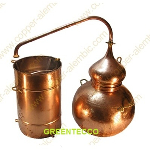 Nồi chưng cất tinh dầu bằng hơi nước 500 lit chất liệu đồng - Bồ Đào Nha