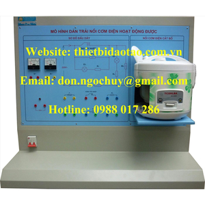 Bộ thí nghiệm nồi cơm điện dàn trải