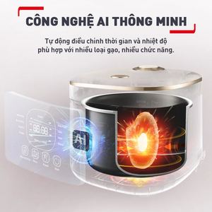 Nồi cơm điện tử Mini Tefal Rice Mate RK515168 - 0.7L
