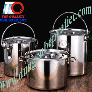 Nồi inox có khóa nắp an toàn