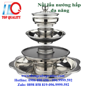 NỒI LẨU HẤP NƯỚNG ĐA NĂNG