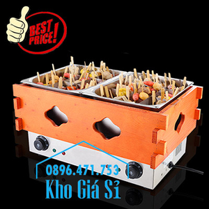 Nồi lẩu oden 18 ngăn nhúng xiên que dùng điện 220V