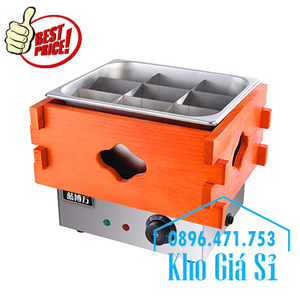 Nồi lẩu oden 9 ngăn nhúng xiên que - Nồi lẩu dùng điện 9 ngăn nhúng xiên que