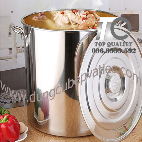 nồi, chảo,xoong, dao, thớt, kệ, rổ