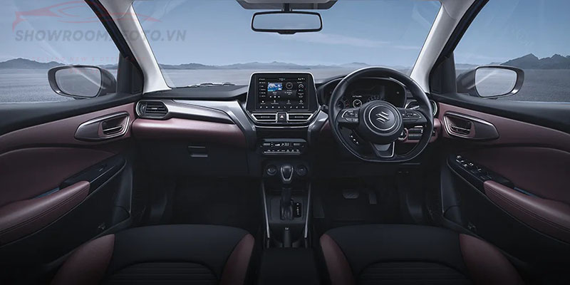 Không gian nội thất Suzuki Fronx được thiết kế tinh tế và đầy đủ tiện nghi