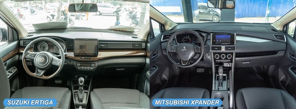 Nội thất Taplo xe Xpander và Suzuki Ertiga