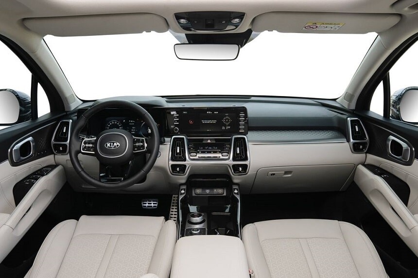 Nội thất xe KIA Sorento thế hệ thứ 4 mới ra mắt
