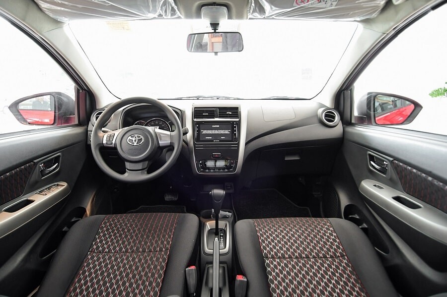 Nội thất Toyota Wigo số tự động