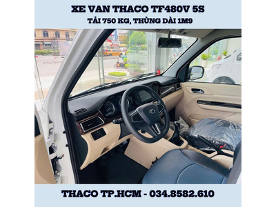 XE TẢI VAN 5 CHỖ THÙNG DÀI 1,9 MÉT - THACO TF480V 5S