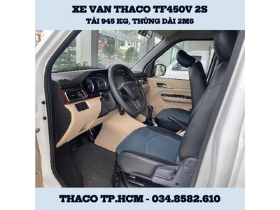 XE TẢI VAN 2 CHỖ THÙNG DÀI 2,6 MÉT - THACO TF450V 2S