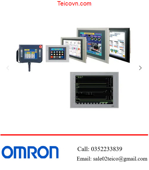 NS series - HMI terminal with touch screen - Thiết bị đầu cuối HMI với màn hình cảm ứng - OMRON Việt Nam