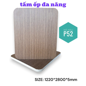 NTTT- Tấm ốp sợi than tre cốt trắng VÂN VẢI VÀ VÂN GỖ 5mm