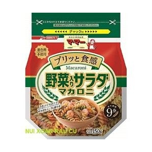 Nui Xoắn Rau Củ Nissin 150g