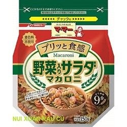 Nui Xoắn Rau Củ Nissin 150g