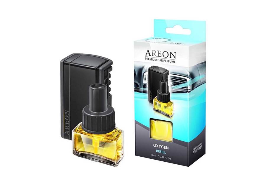 Nước Hoa Kẹp Cửa Gió Areon Oxygen Perfume (Bình thay thế)