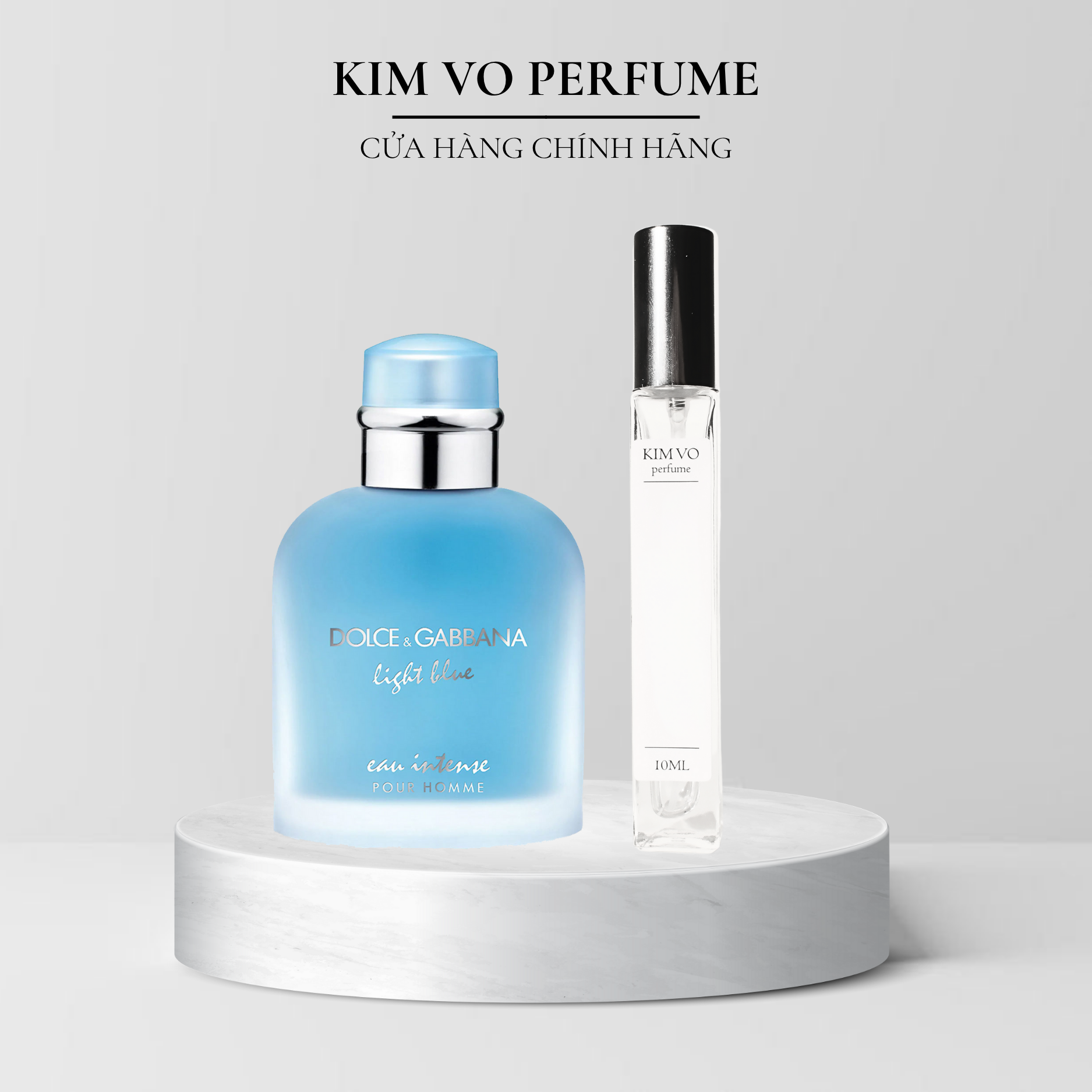 Nước hoa nam Dolce Gabbana Light Blue Eau Intense Pour Homme EDP - 100ml