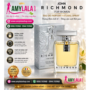 Nước hoa nữ JOHN RICHMOND Eau de Parfum 100ml Made in Italy - 0858193968 - 0944193968 - amylalashop.com -