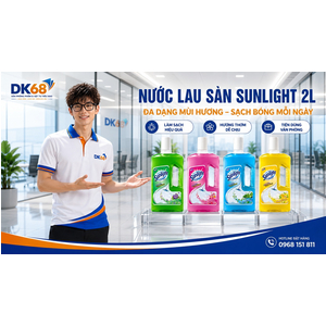 Nước Lau Sàn Sunlight Và Gift 2L, 4L – Sạch Sàn, Thơm Mát