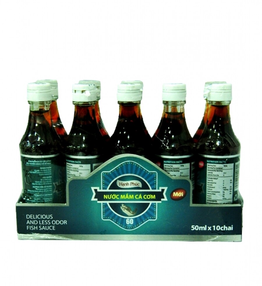 Nước mắm Hạnh Phúc 60 độ đạm - Món quà ý nghĩa tặng người thân !