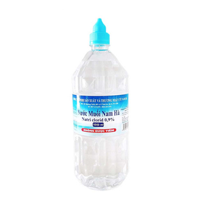 Nước muối súc miệng Natri Clorid 0.9% Nam Hà 1000 ml